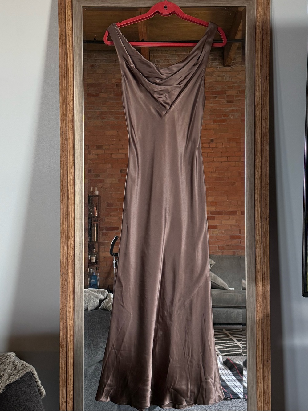 REFORMATION BRYN SILK DRESS - Picture 8 of 12